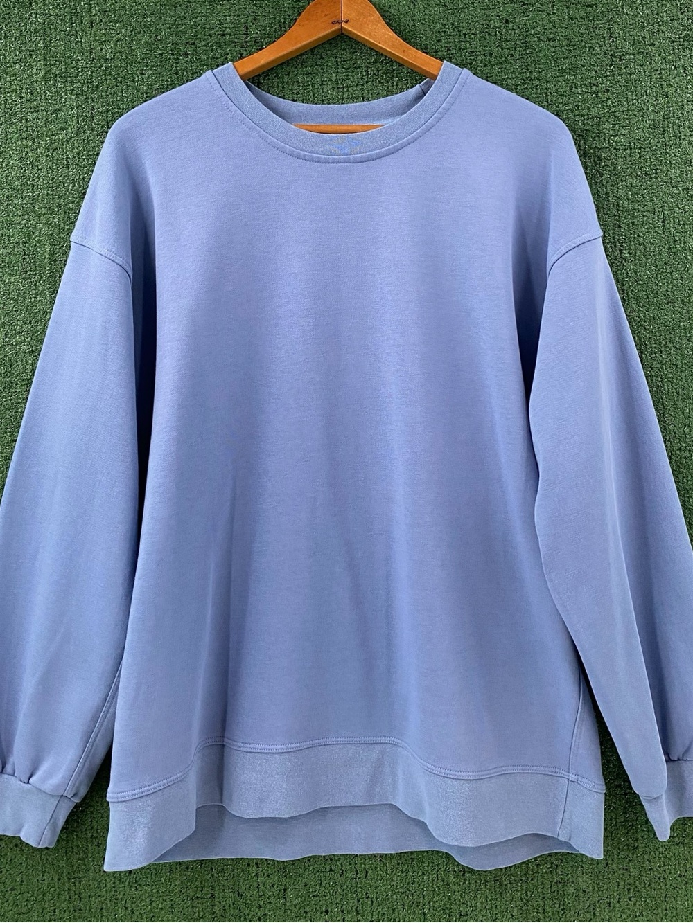Lululemon Perfectly Oversized Crew Blue Sweatshirt Women’s Size XL